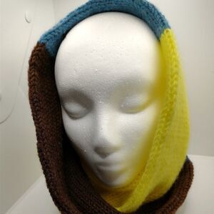 Hand Crafted Unisex Knit Scarve Infinity Fashion Winter Wrap Cowl